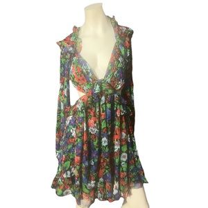 ASOS floral mini dress 8